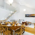 Whome View Penthouse Luxurious Living In With Ac & Elevator شقة