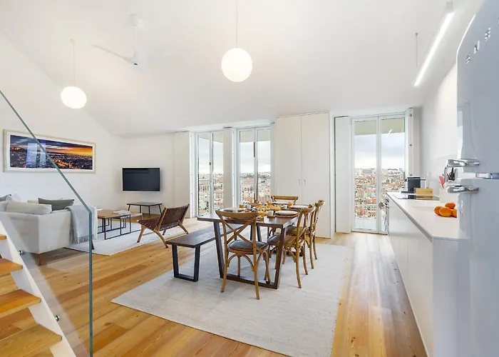Whome View Penthouse Luxurious Living In With Ac & Elevator Διαμέρισμα Lisboa